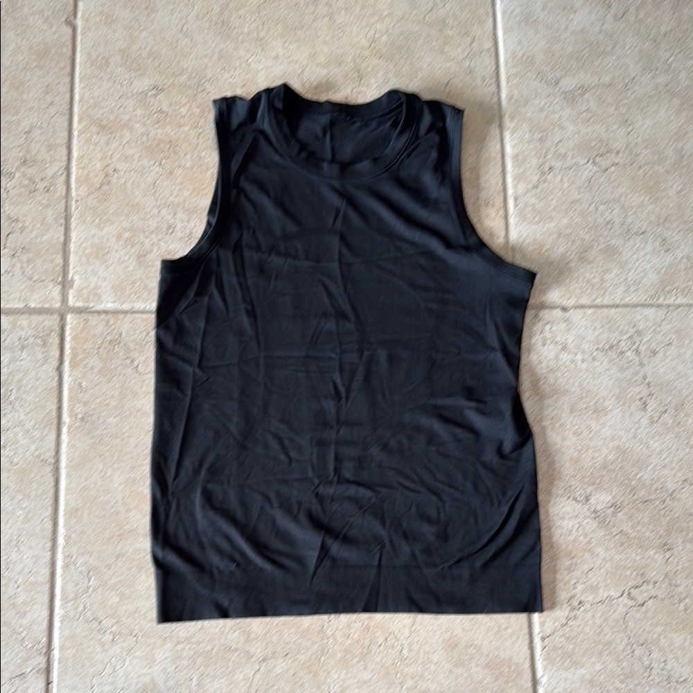 Lululemon Black Sleeveless Muscle Top